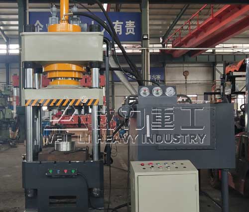 315噸法蘭盤沖壓成型液壓機