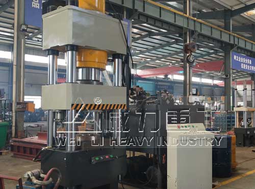 500噸法蘭盤沖壓成型液壓機