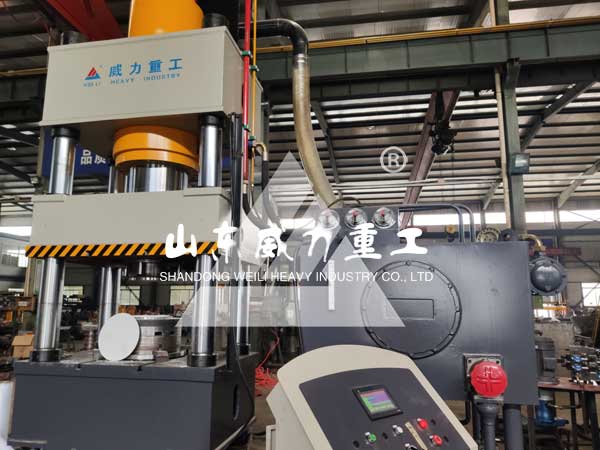 粉末成型液壓機試壓圖