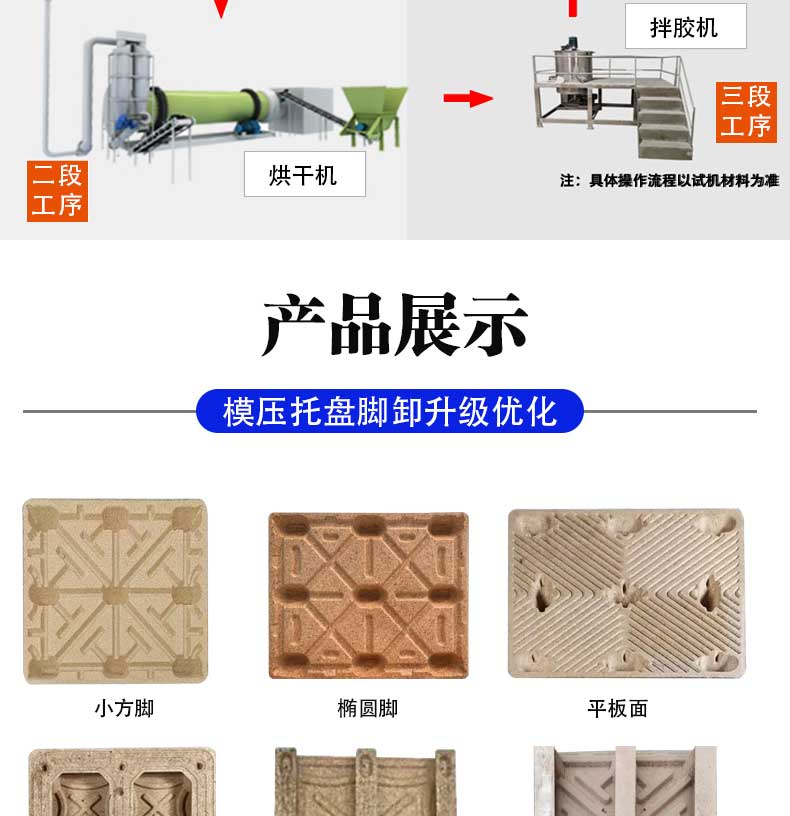 木屑托盤(pán)加工工序